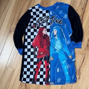 Disney Descendants with Red and Chloe Kids Long Sleeve nightgown